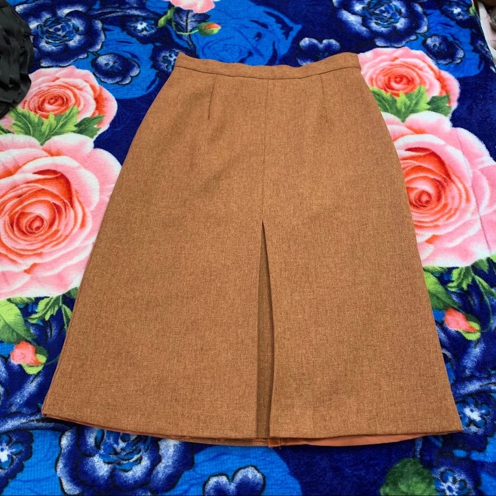 Giorgio Sant’ Angelo Rust Orange Skirt. - image 6